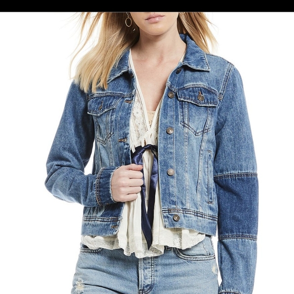Free People Jackets & Blazers - Free People Rumors Denim Jacket